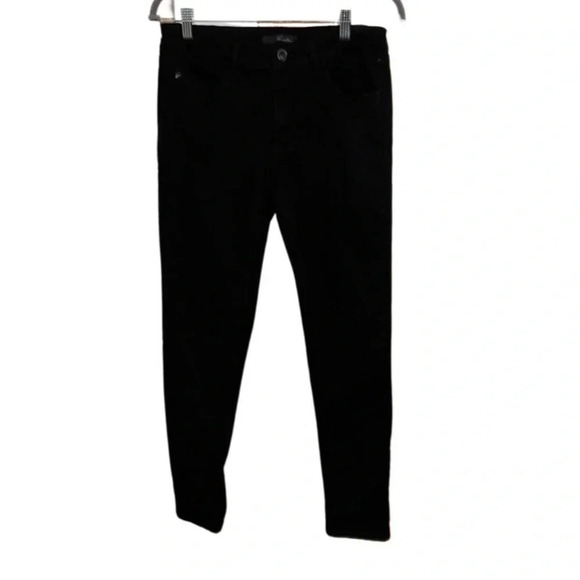 KanCan Black Mid Rise Cropped Skinny Jeans Size 13/30 - Picture 1 of 7